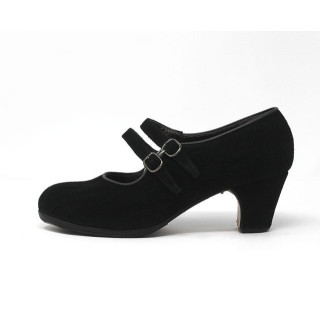 Manuela 32,5 A Suede Black Clásico 5 Covered 1435