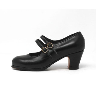 Manuela 36 AA Leather Black Clásico 5 Covered 2135