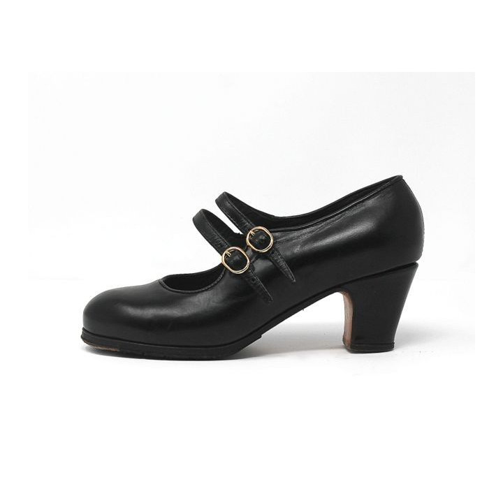 Manuela 36 AA Leather Black Clásico 5 Covered 2135