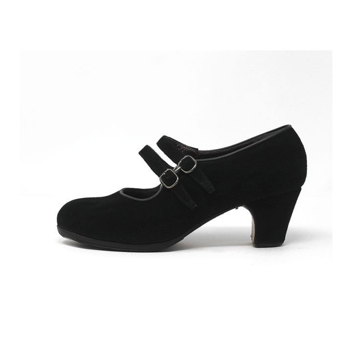 Manuela 32,5 A Suede Black Clásico 5 Covered 2682