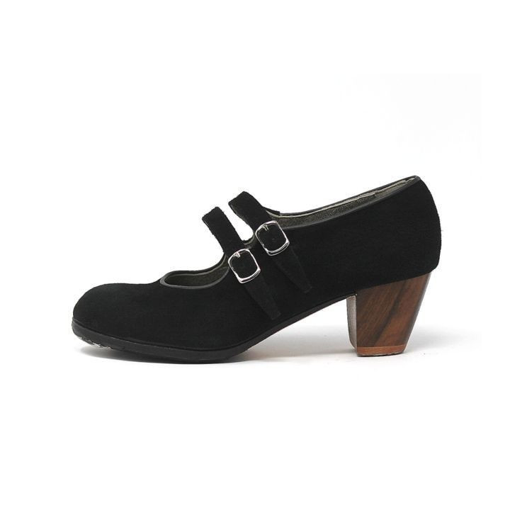 Manuela 36 A Suede Black Cubano 5 Exposed 4898