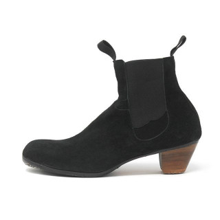 Boto 39,25 A Suede Black Cubano 5 Exposed 4971