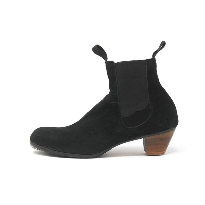 Boto 39,25 A Suede Black Cubano 5 Exposed 4971