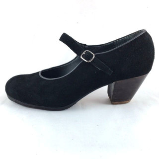 Mercedes 36 AAA Suede Black Cubano 5 Exposed 2341