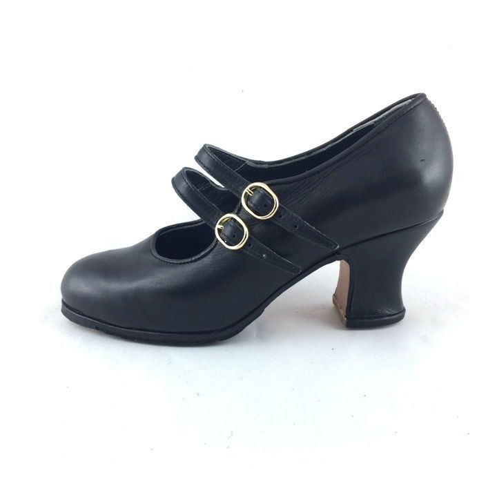Manuela 35 A Leather Black Carrete 6 Covered 1360