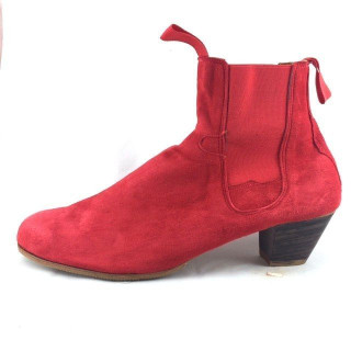 Boto 45 AA Suede Blood Red Cubano 5 Exposed 2119