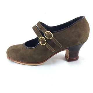 Manuela 34 A Suede Marrón Carrete 5 Exposed 3714