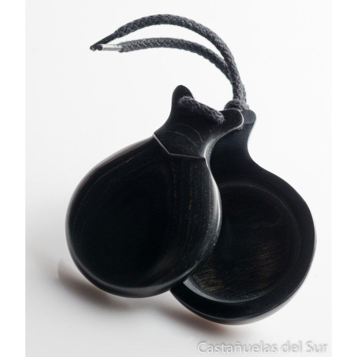 Del Sur Castanets: Granadillo Pinstripe Nº7