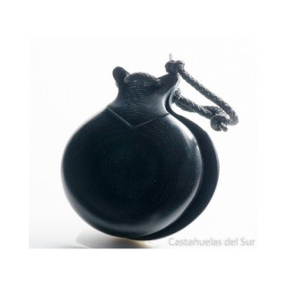 Del Sur Castanets: TELA NEGRA MODELO JOTA. Nº5