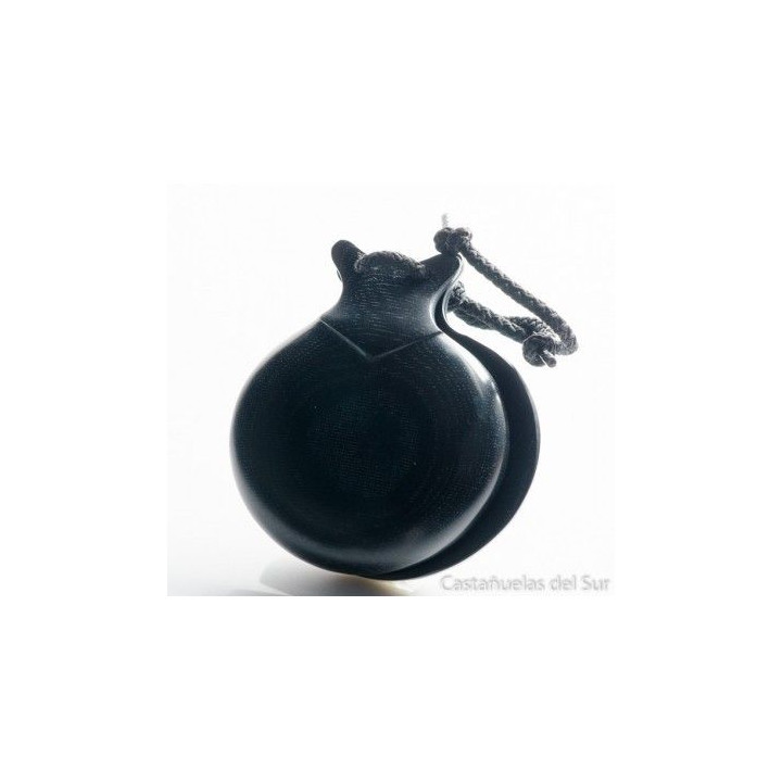 Del Sur Castanets: TELA NEGRA MODELO JOTA. Nº5