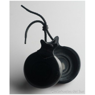 Del Sur Castanets: TELA NEGRA MODELO JOTA DOBLE CAJA. Nº5