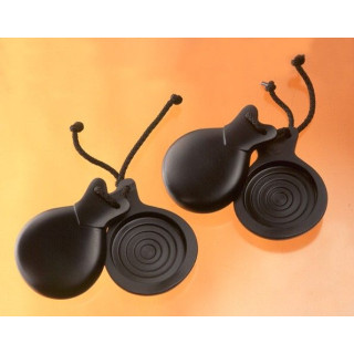 Filigrana Castanets: Bolero Negro Nº5 Fibra De Vidrio "Filigrana" (5 c