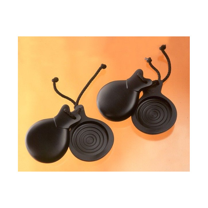 Filigrana Castanets: Bolero Negro Nº5 Fibra De Vidrio "Filigrana" (5 c
