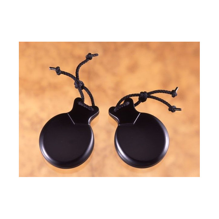 Filigrana Castanets Fibra De Vidrio: Orozco Negro Nº7 "Filigrana" (3 C