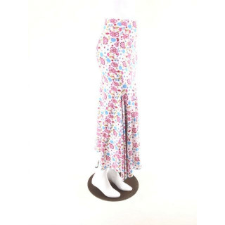 QToma: Skirt Básica - 3 Godet - Print 1 - XXS