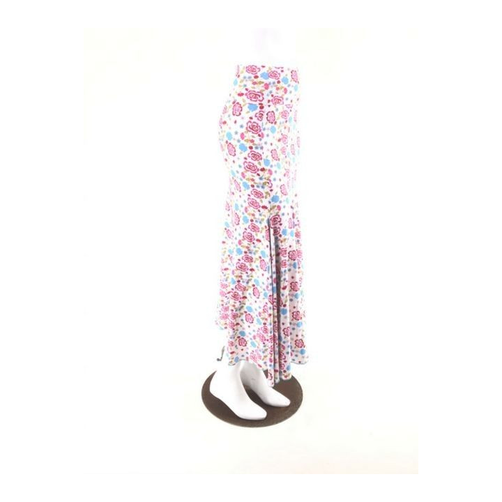 QToma: Skirt Básica - 3 Godet - Print 1 - XXS