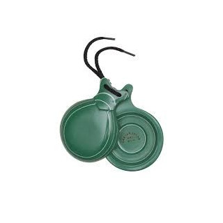 Del Sur Castanets: Vidrio Green. Grain White. Double Box Nº7 REF.11537