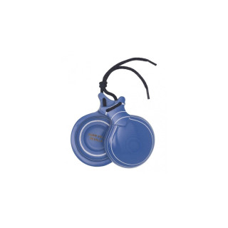 Del Sur Castanets: Capricho AZUL. VETEADO BLANCO. DOBLE CAJA. Nº7 REF.