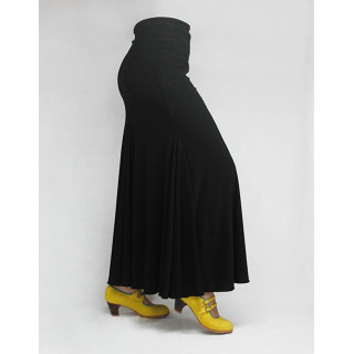 QToma Skirt Básica 3 Godet Black