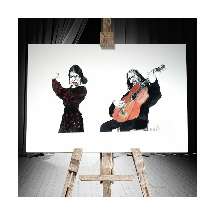 Flamenco Paintings 21x15