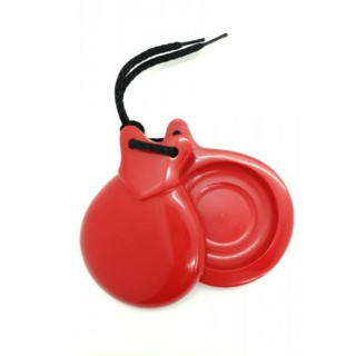 Del Sur Castanets: FIBRA CONCIERTO ROJO Nº4, DOBLE CAJA. REF. 1222424