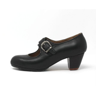 Lola 36,5 A Leather Black Cubano 5 Exposed