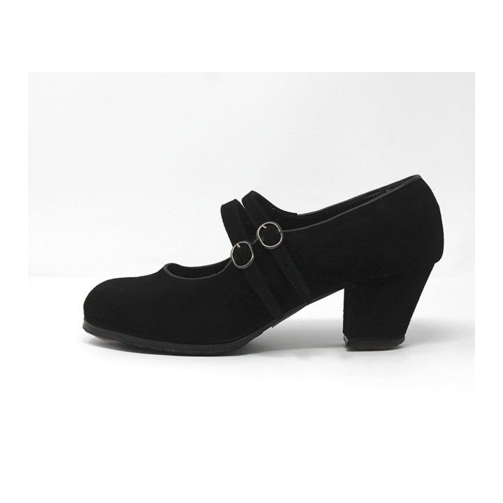 Manuela 34 A Suede Black Cubano 5 Covered