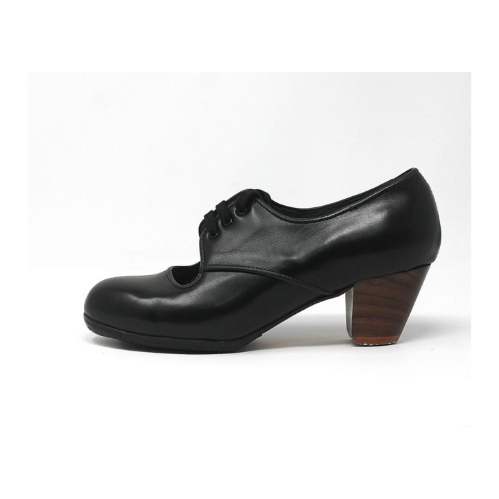 Carmela 35 AA Leather Black Cubano 5 Exposed