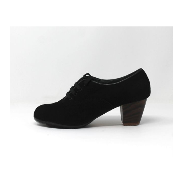 Chapín Woman 35 A Suede Black Cubano 5 Exposed 5917