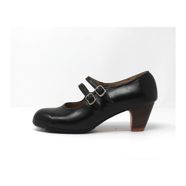 Manuela 36,5 A Leather Black Clásico 5 Exposed
