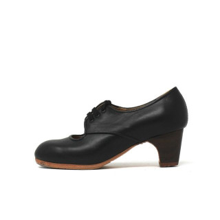 Carmela 36,5 AA Leather Negro Clásico 5 Exposed (Rubber Soles Beige) 7