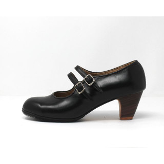 Manuela 37 A+PR Leather Black Clásico 5 Exposed 7268