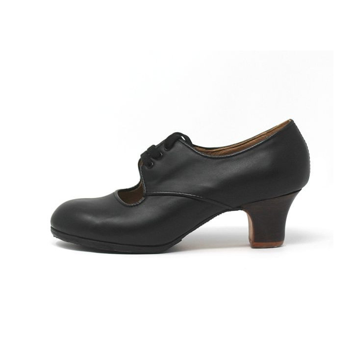 Carmela 37,5 AA Leather Black Carrete 5 Exposed 7271